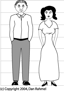 Adam and Amy full body